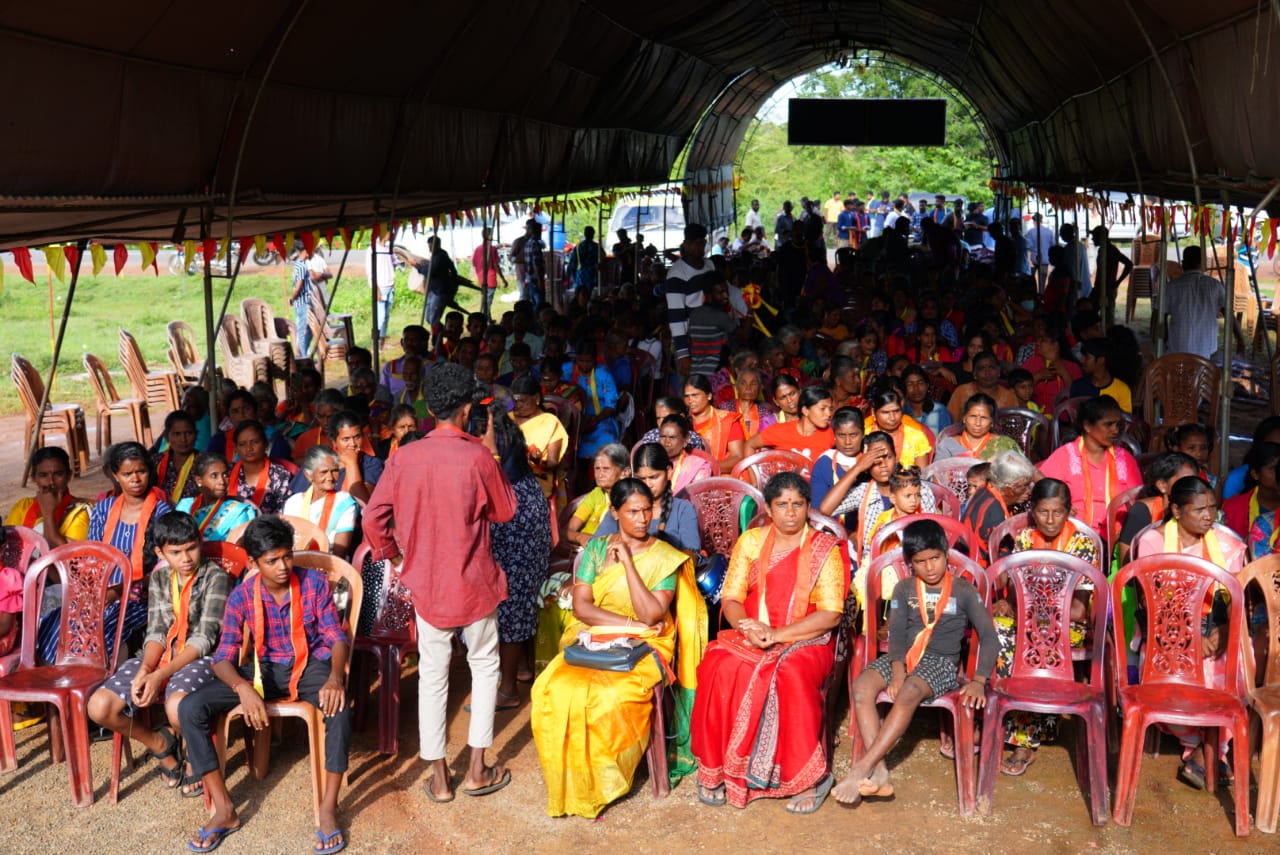 மாங்குளத்தில் தமிழ்த்தேசிய மக்கள் முன்னணியினரின் பிரச்சார பணி! 2