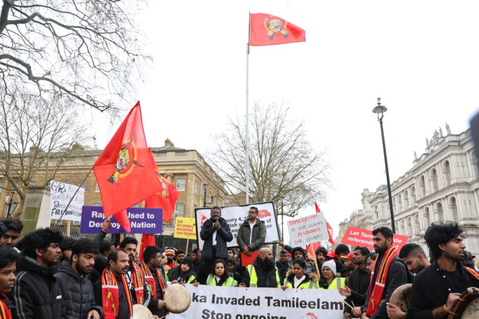 பிரித்தானியாவில் நடைபெற்ற தன்னாட்சிக்கான உரிமை முழக்க பேரெழுச்சிப் போராட்டம் - ஊடகஅறிக்கை. 40