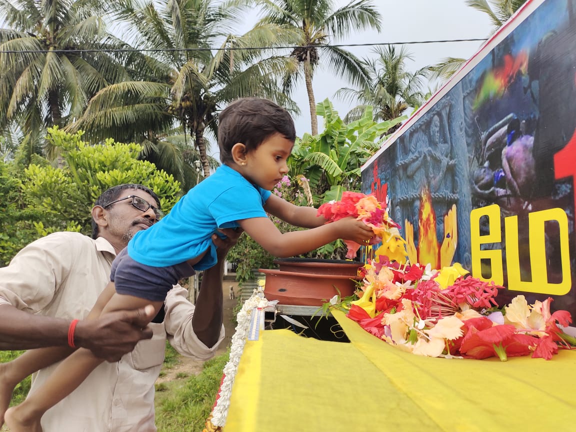 மல்லாவியை அண்மித்துள்ள தமிழின அழிப்பு நினைவூர்தி! 15