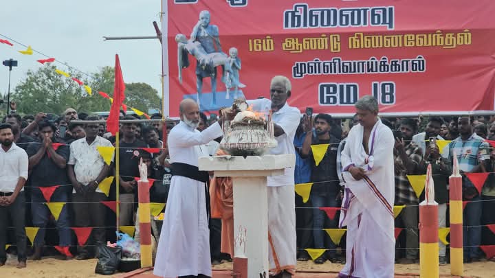 முள்ளிவாய்க்காலில் உணர்வெழுச்சியுடன் மீண்டெழும் தமிழர் தேசம் - படங்கள் இணைப்பு 20