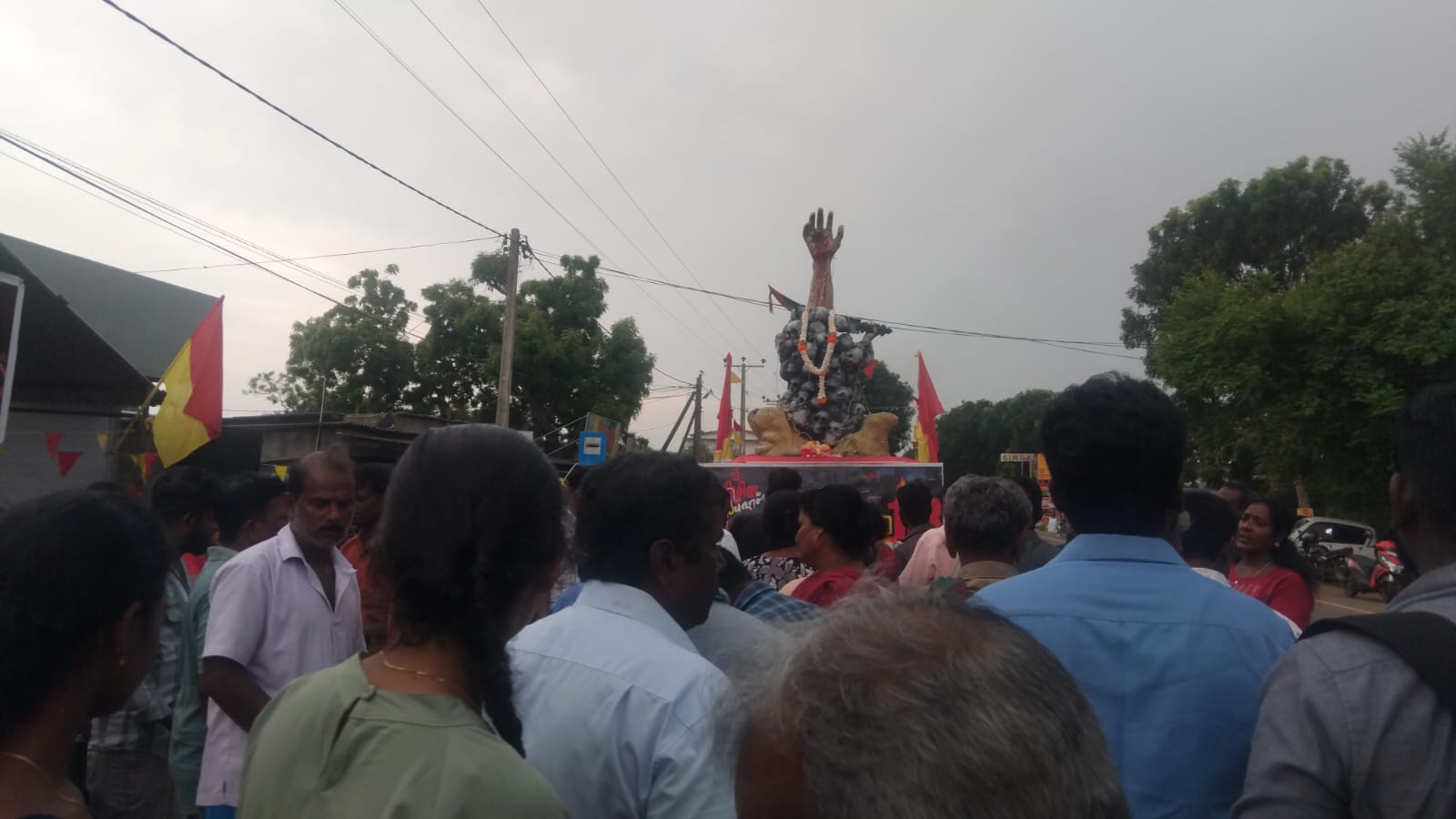 மல்லாவியை அண்மித்துள்ள தமிழின அழிப்பு நினைவூர்தி! 5