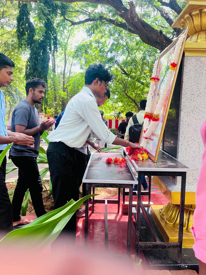 யாழ். பல்கலைக்கழகத்தில் நடைபெற்ற தியாகி பொன்.சிவகுமாரனின் நினைவேந்தல்!! 1