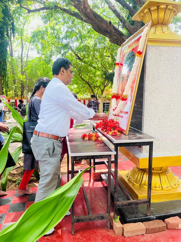 யாழ். பல்கலைக்கழகத்தில் நடைபெற்ற தியாகி பொன்.சிவகுமாரனின் நினைவேந்தல்!! 7